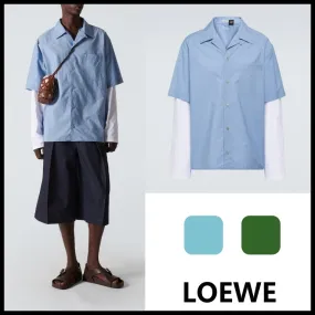 LOEWE  |Trompe l'oeil shirt in cotton blend