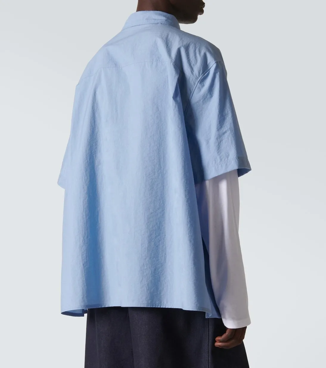 LOEWE  |Trompe l'oeil shirt in cotton blend