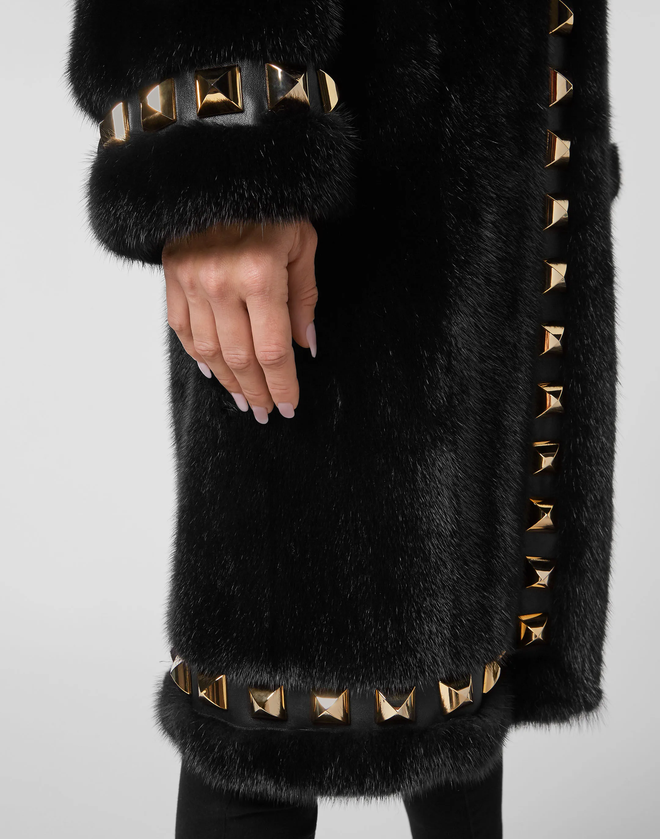 Long Fur Mink Coat