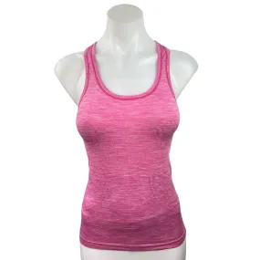 Lululemon Pink Scoop Neck Racerback Fitted Workout Athletic Tank Top Size S