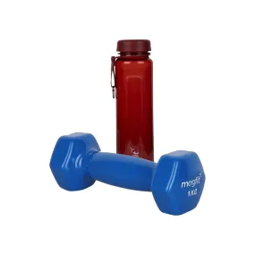 MagFit Twist Bottle (950ML) + Vinyl Dumbell (1KG)