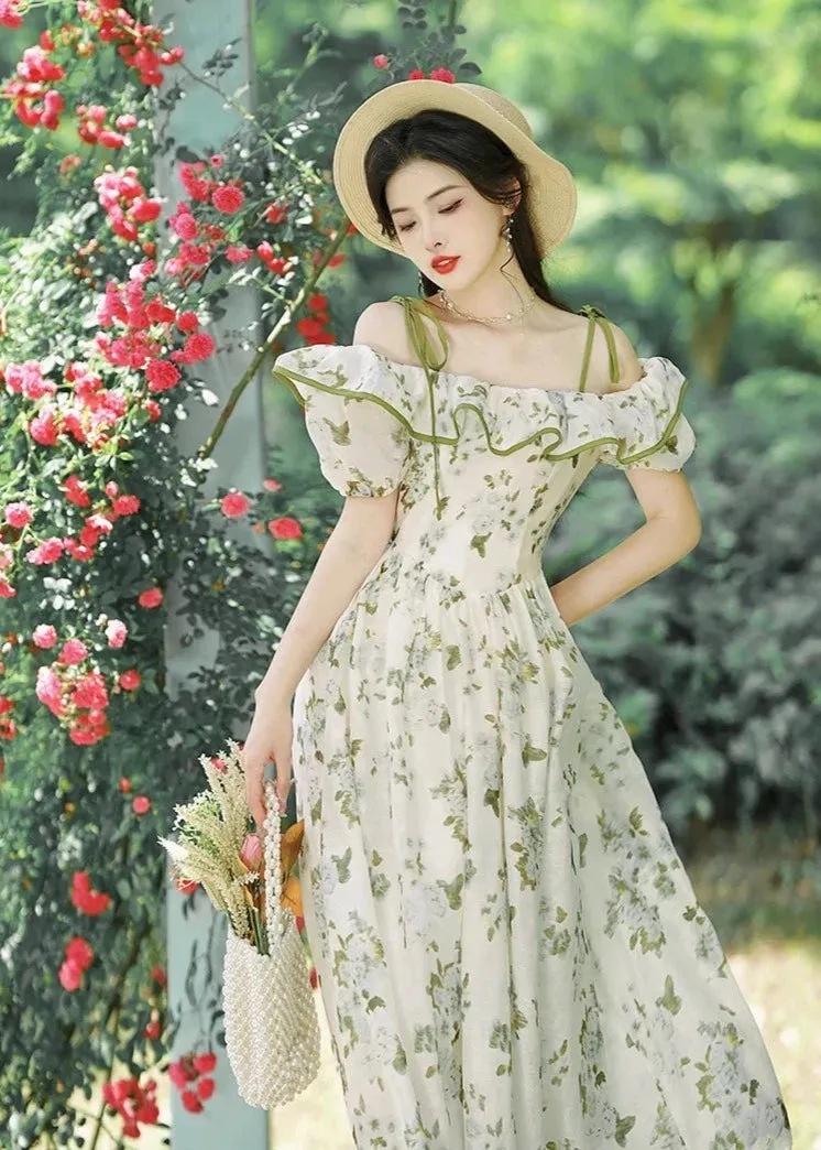 Magnolia Garden Vintage-Style Dress