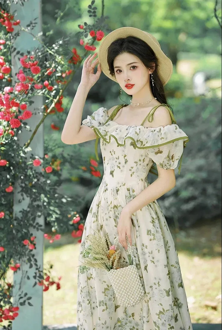 Magnolia Garden Vintage-Style Dress