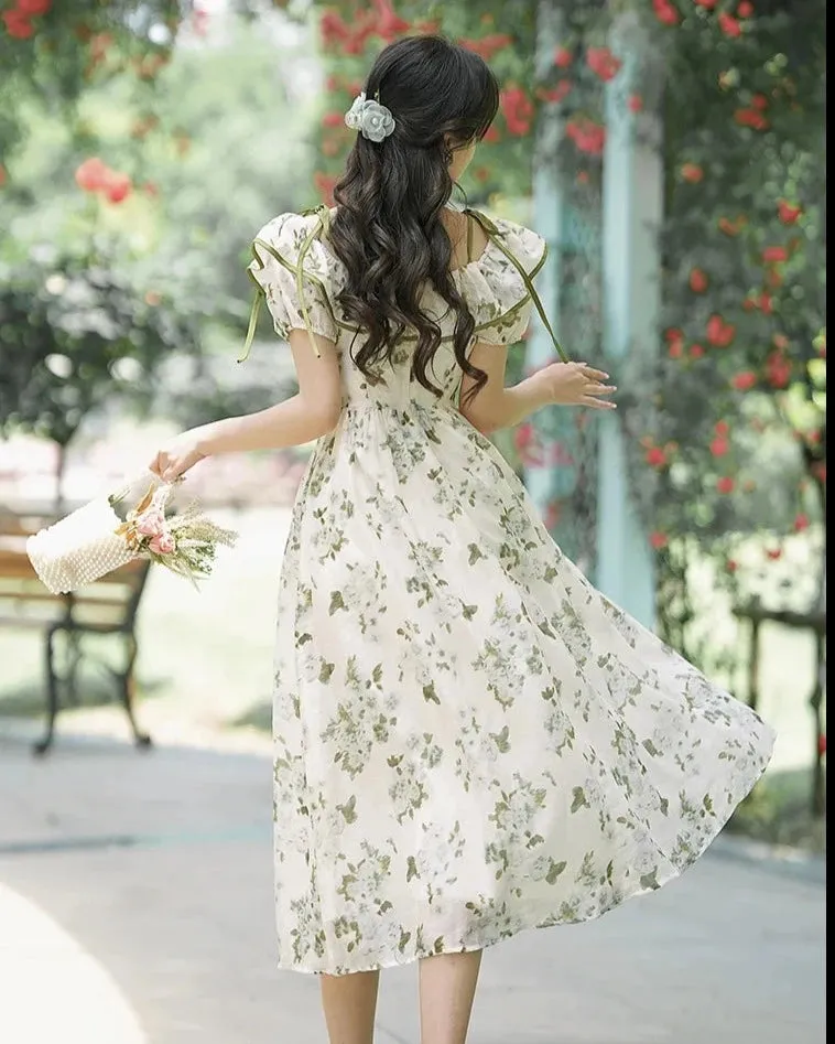 Magnolia Garden Vintage-Style Dress