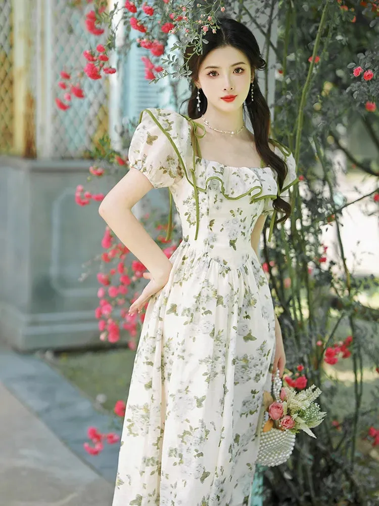 Magnolia Garden Vintage-Style Dress