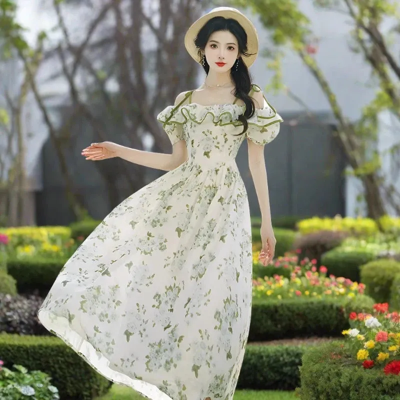 Magnolia Garden Vintage-Style Dress