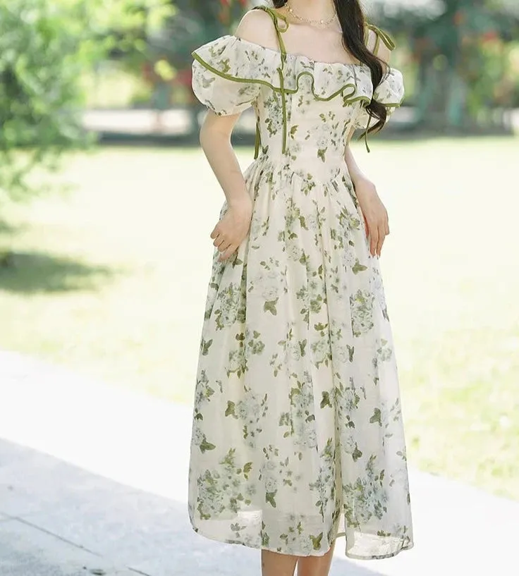 Magnolia Garden Vintage-Style Dress