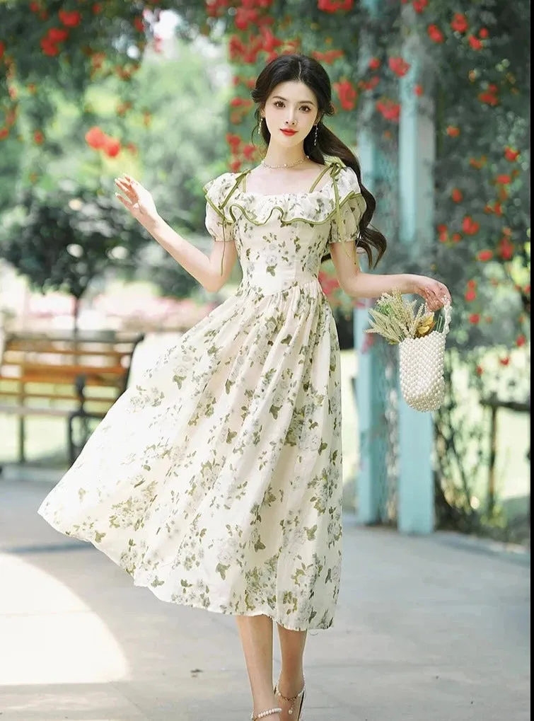 Magnolia Garden Vintage-Style Dress