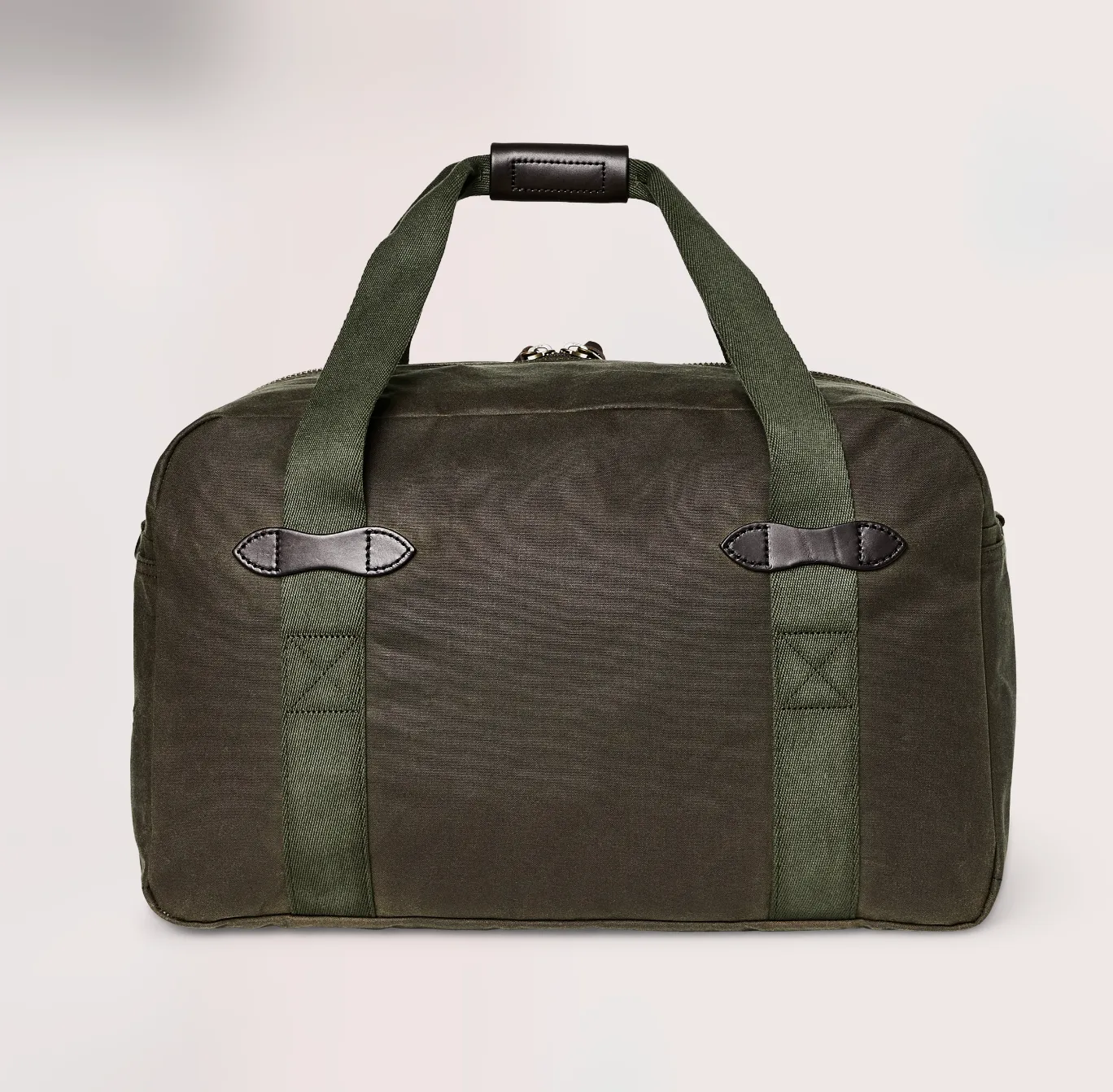 Medium Tin Cloth Duffle Bag, Otter Green