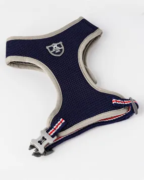 Mesh Dog Harness - Navy