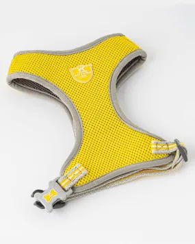 Mesh Dog Harness - Yellow