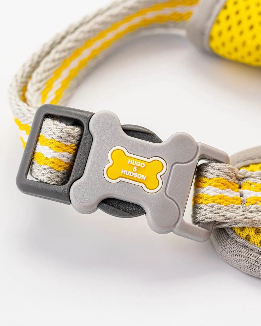 Mesh Dog Harness - Yellow