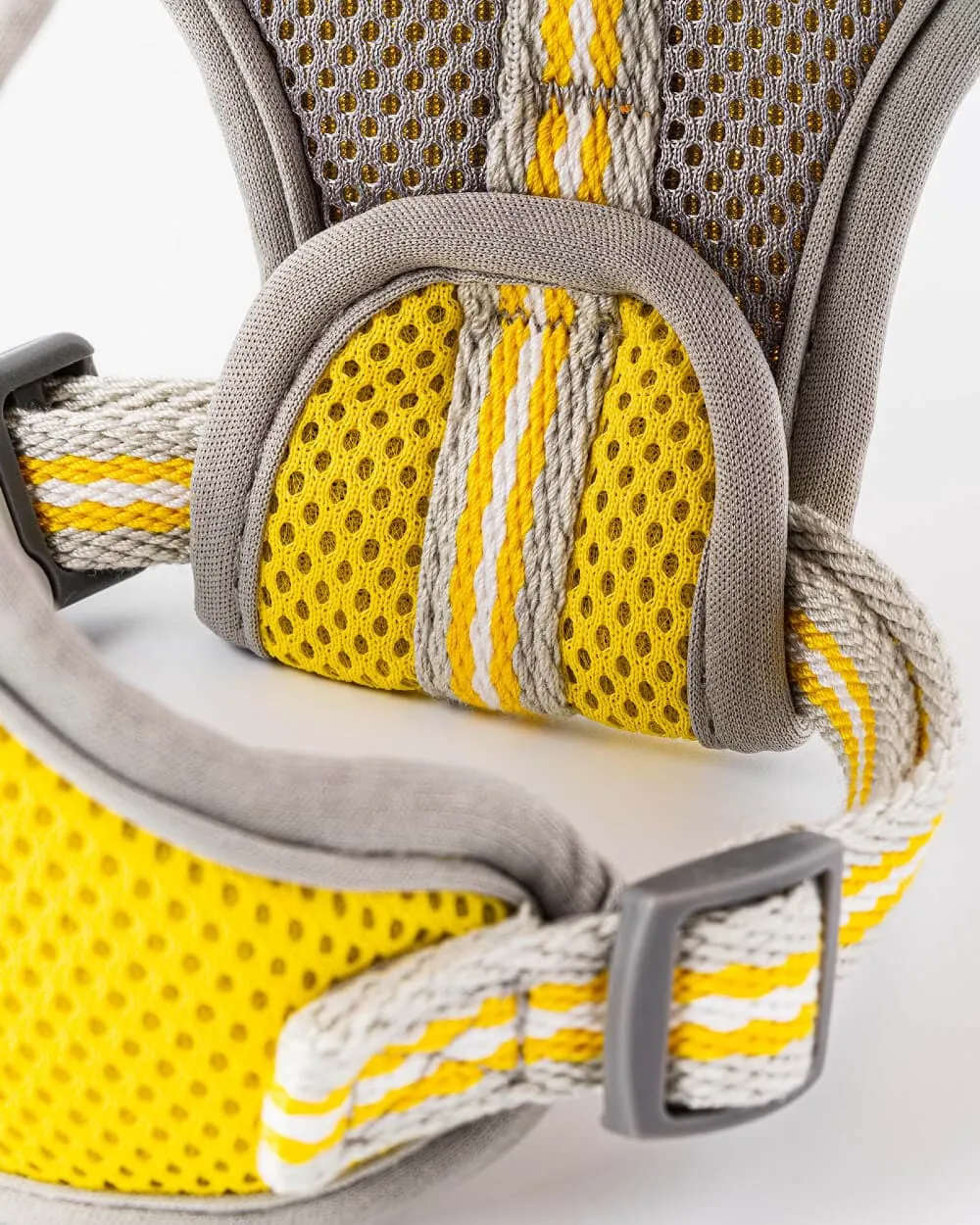 Mesh Dog Harness - Yellow