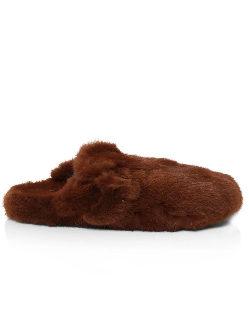 Mink Clog in Brown