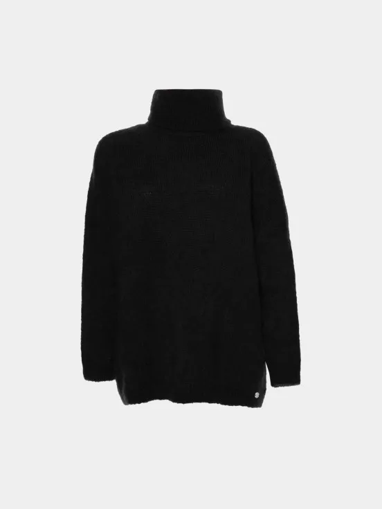 Mohair turtleneck sweater