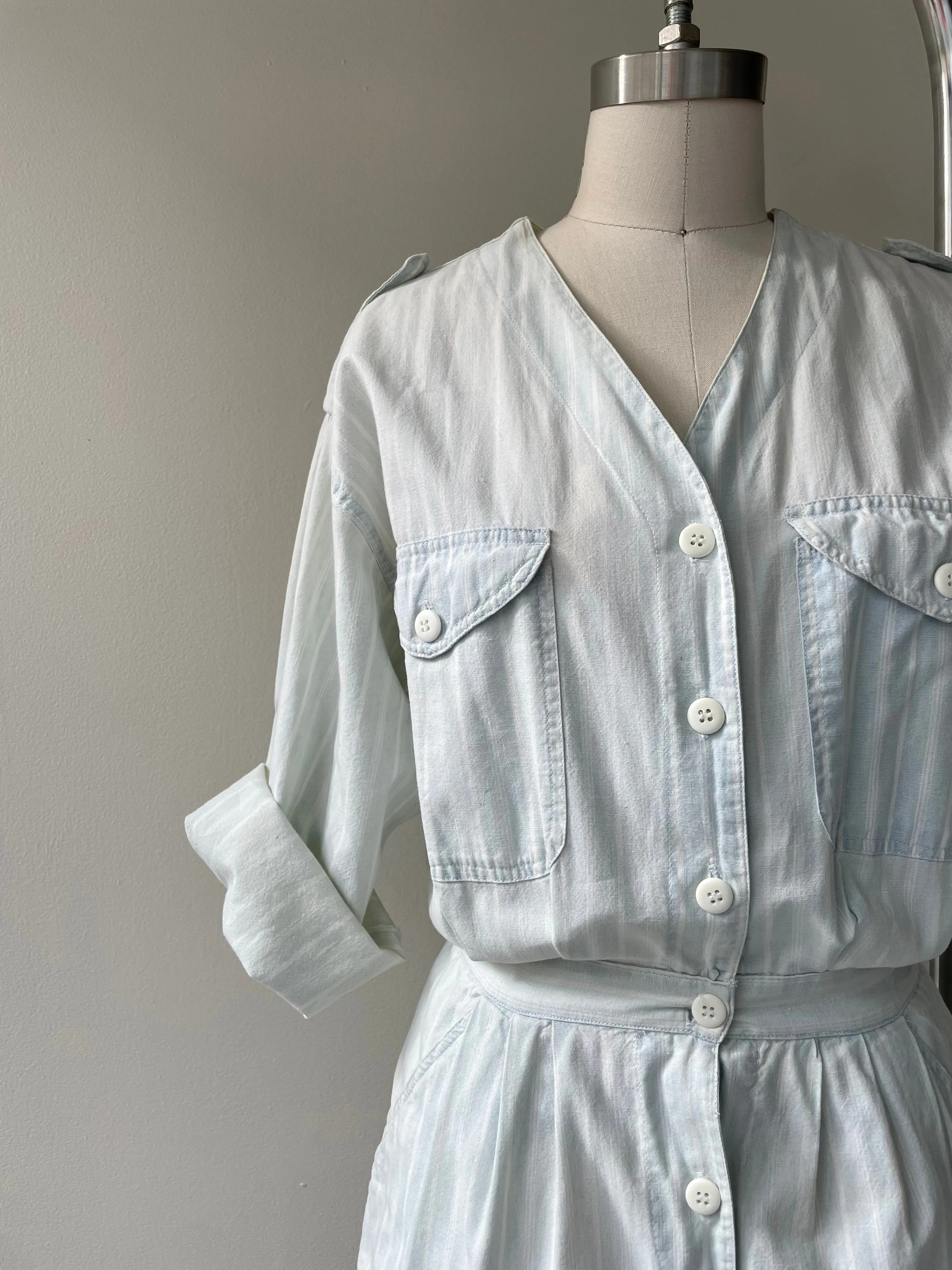 Morgan Cotton Jumpsuit | 1980s