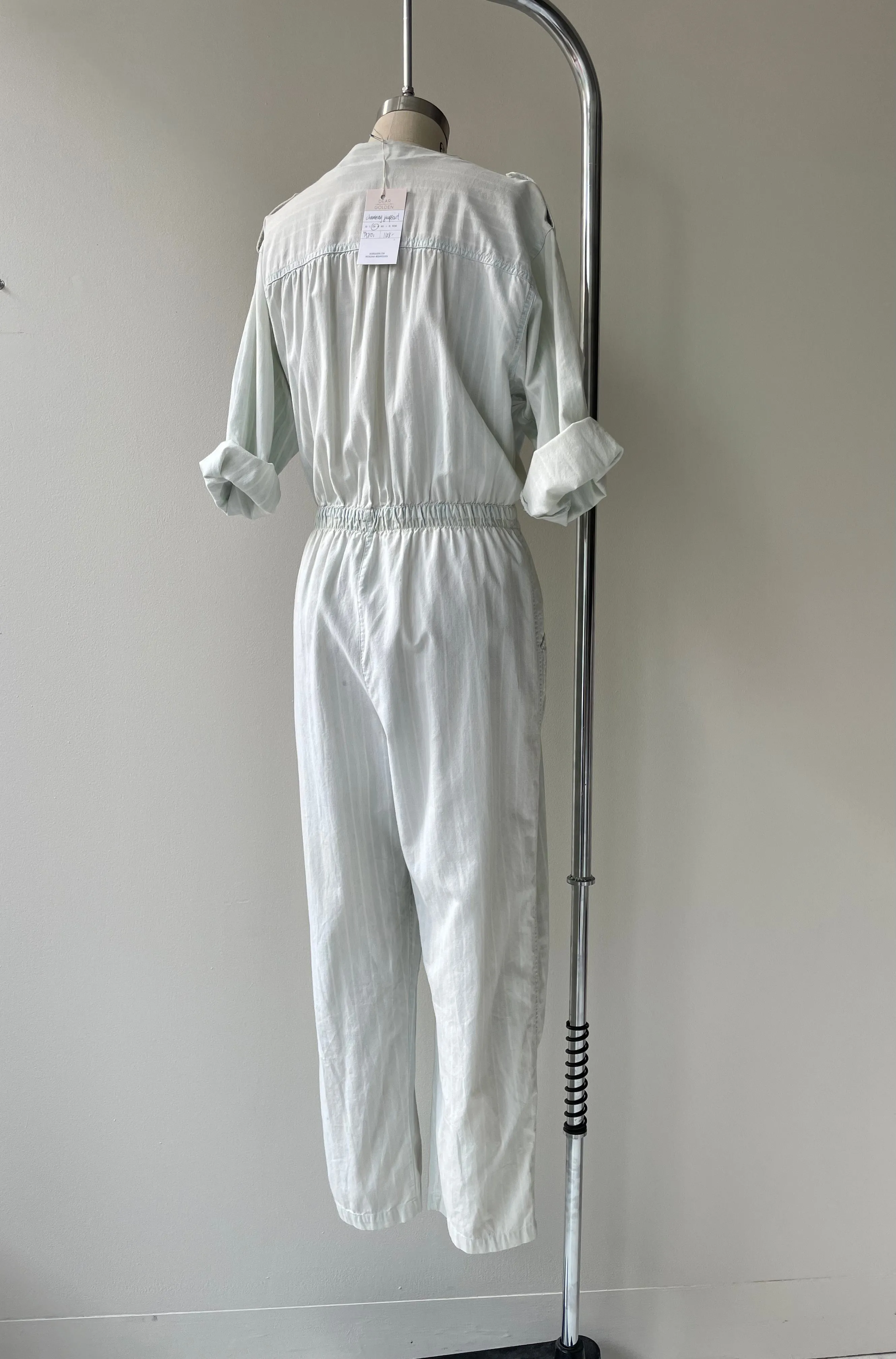 Morgan Cotton Jumpsuit | 1980s