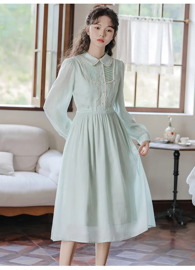 Mystery Loch Mint Vintage Inspired Dress