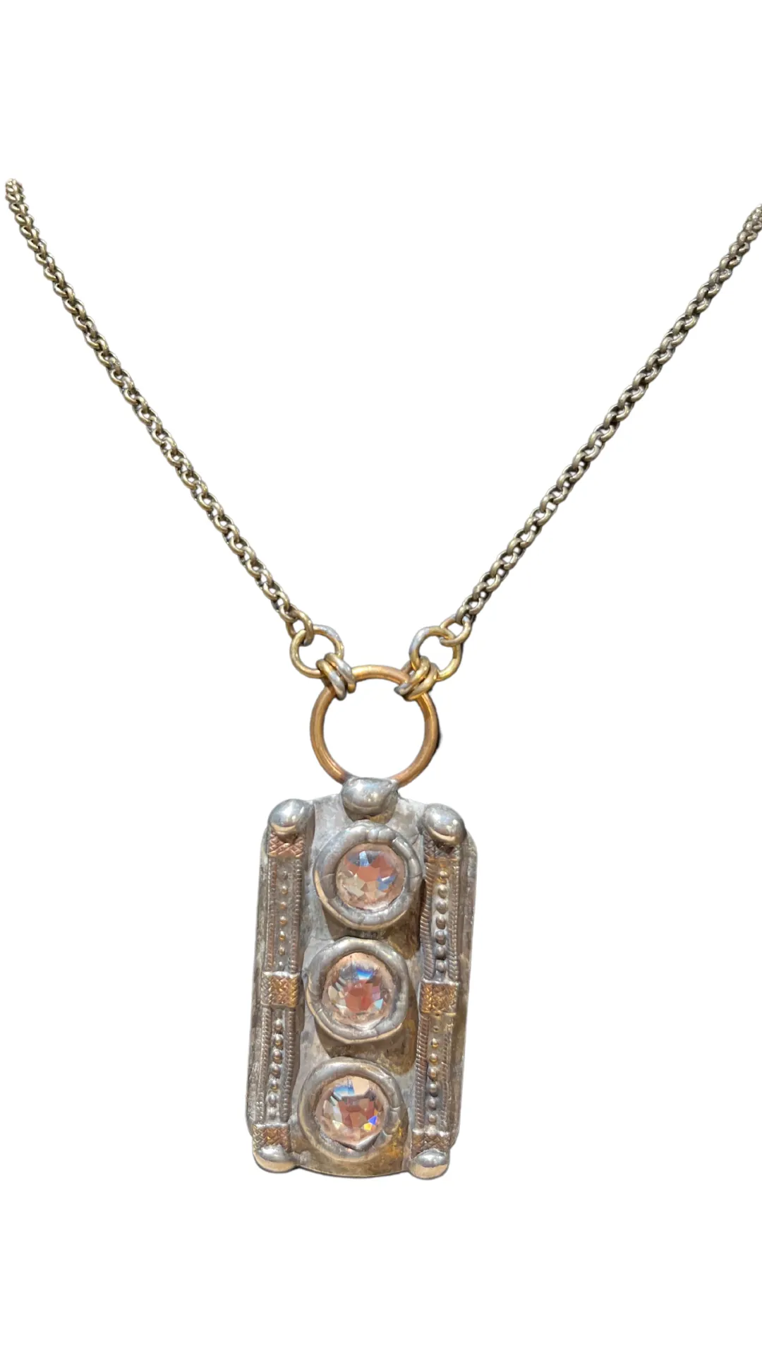 N-960 Dog Tag Brass Chain