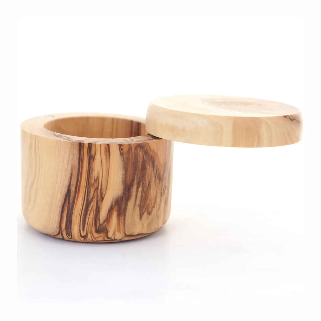 Olive Wood Salt Holder