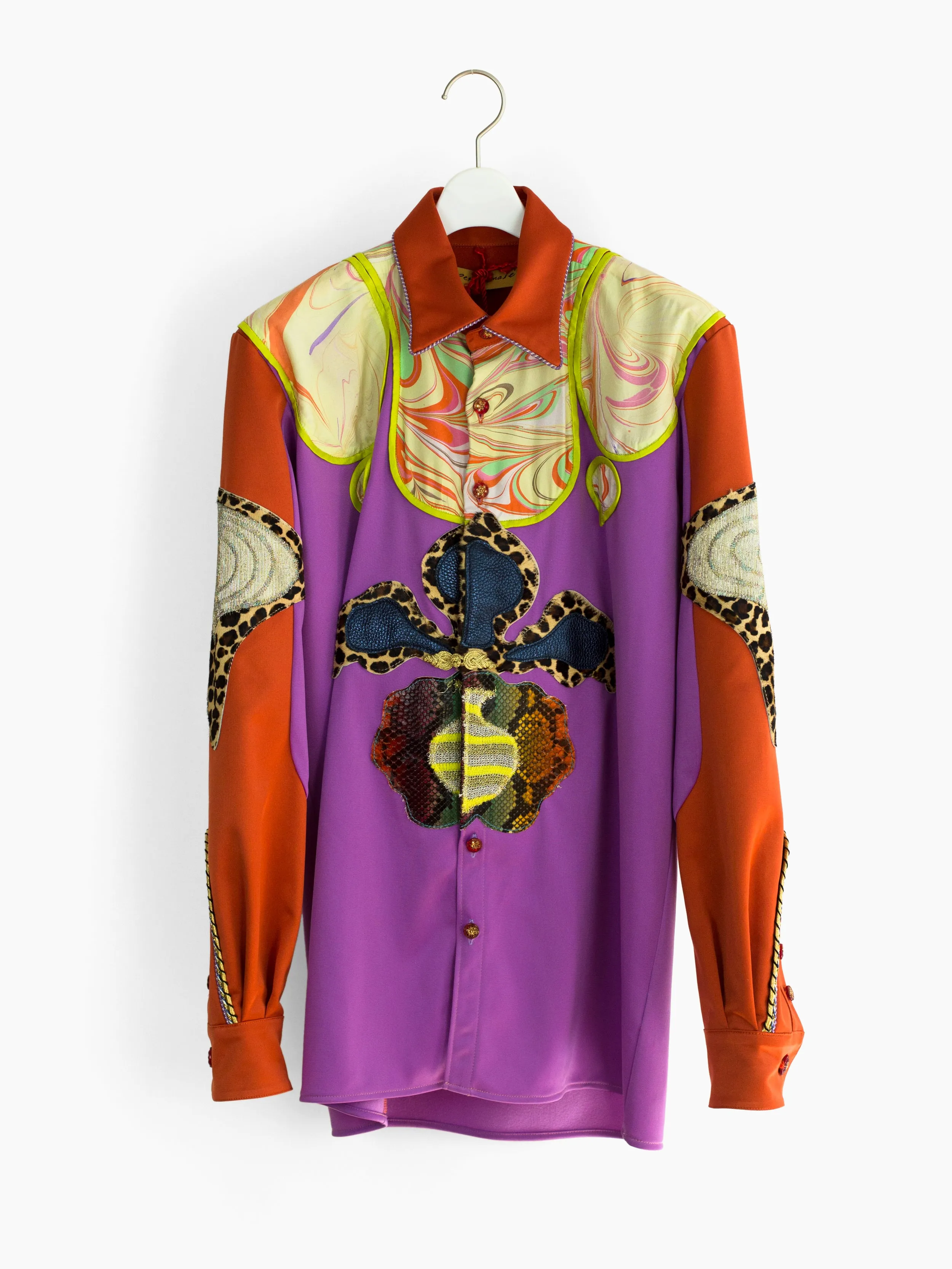 Penultimate SS20 Mixed Media Western Shirt