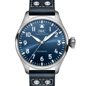 Pre-Owned IWC Big Pilot's Watch 43mm Blue Watch IW329303