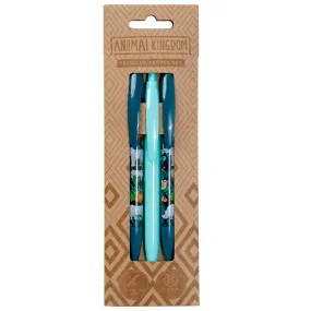 Recycled ABS 3 Piece Pen Set - Animal Kingdom PENS23