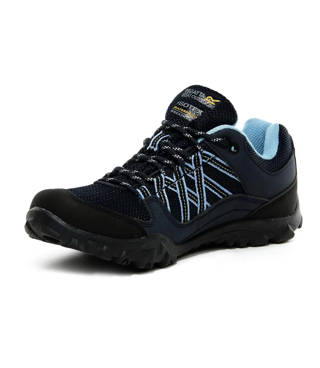 Regatta Womens/Ladies Edgepoint III Walking Shoes (Navy/Blue Skies) - UTRG4551