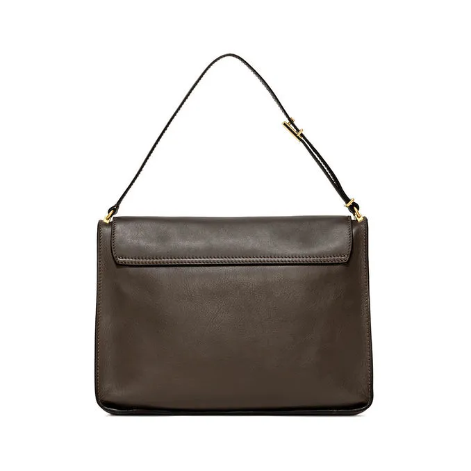 RENEE LEATHER SATCHEL BAG Woman Congo