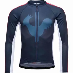 Rossignol Mens Bike Long Sleeves Sportchic in Navy