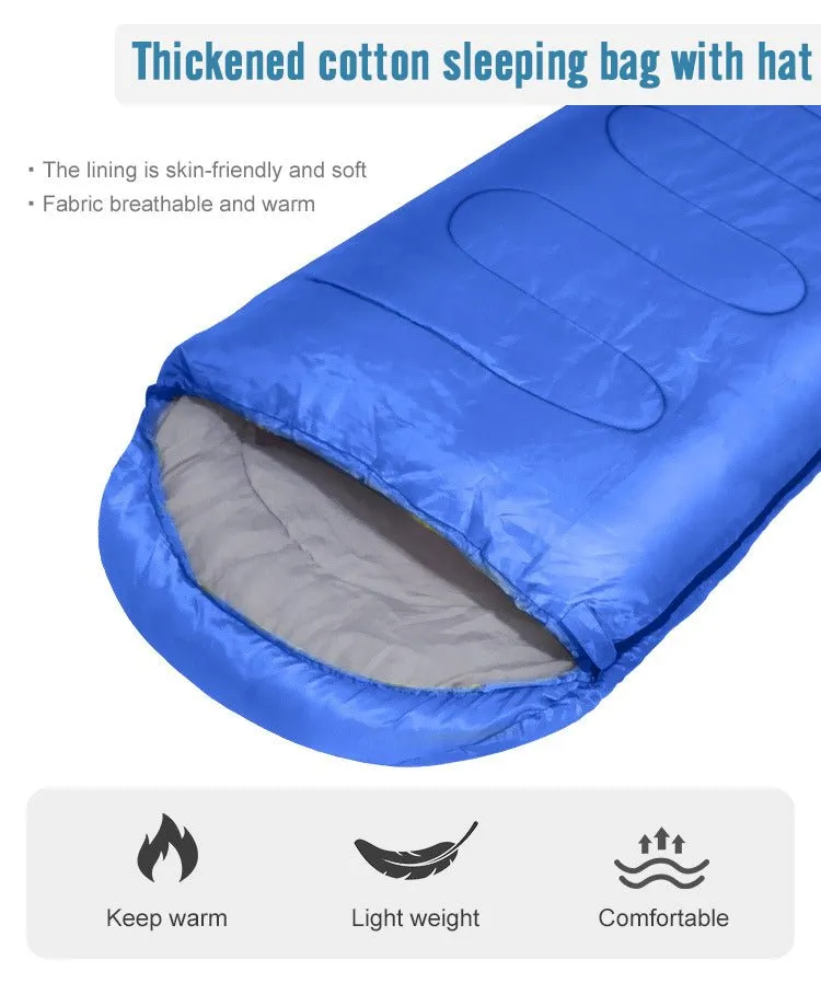 Sac de couchage de camping léger en coton [20℃ ~ 25℃] Pacoone – CPSD-01