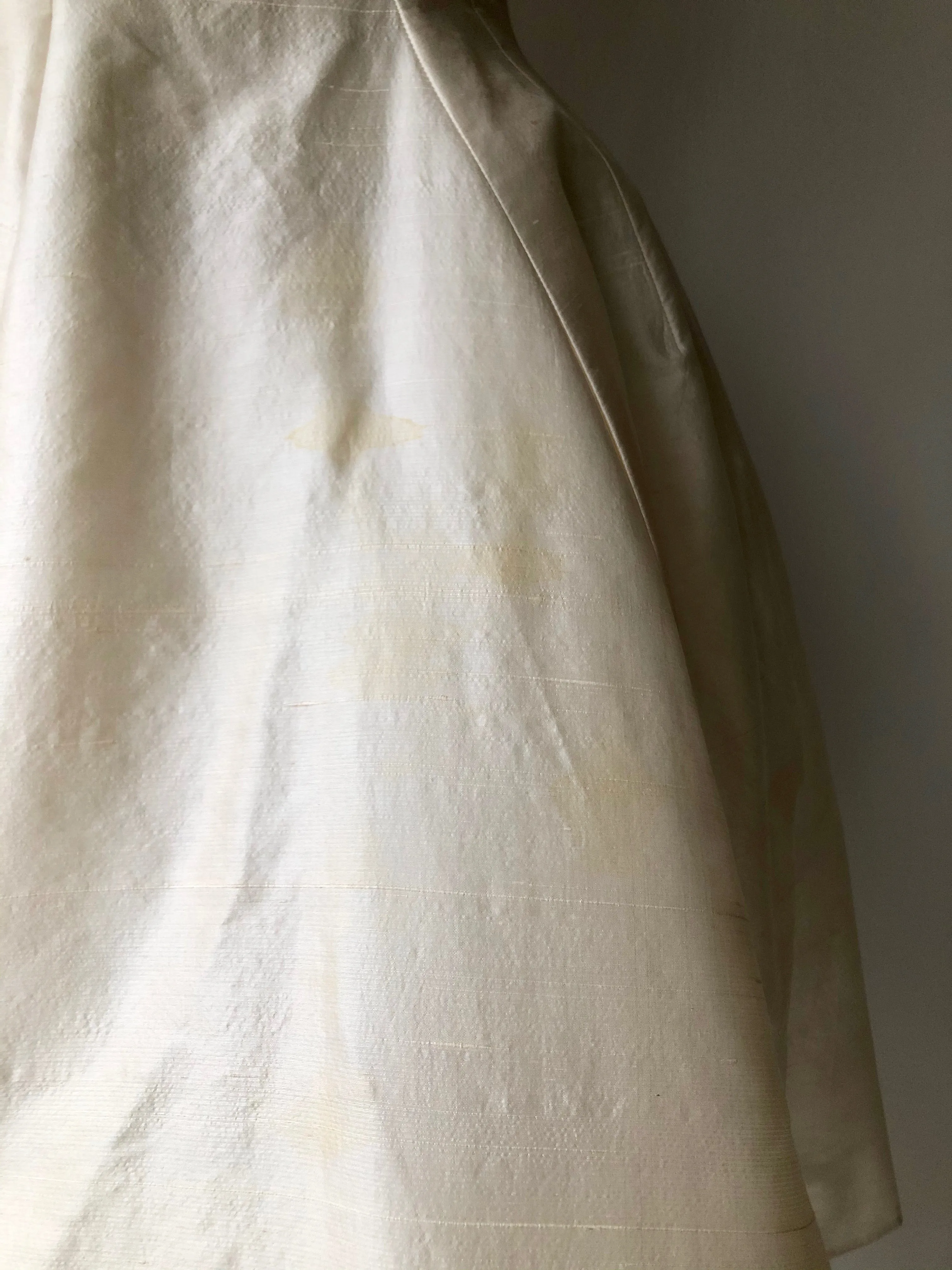 SALE | Lyrae Silk Wedding Dress | 1950s