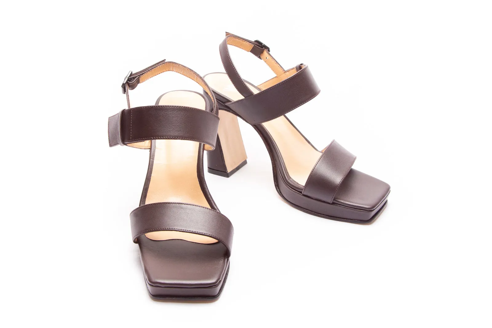 Sandal Praga Dark Brown