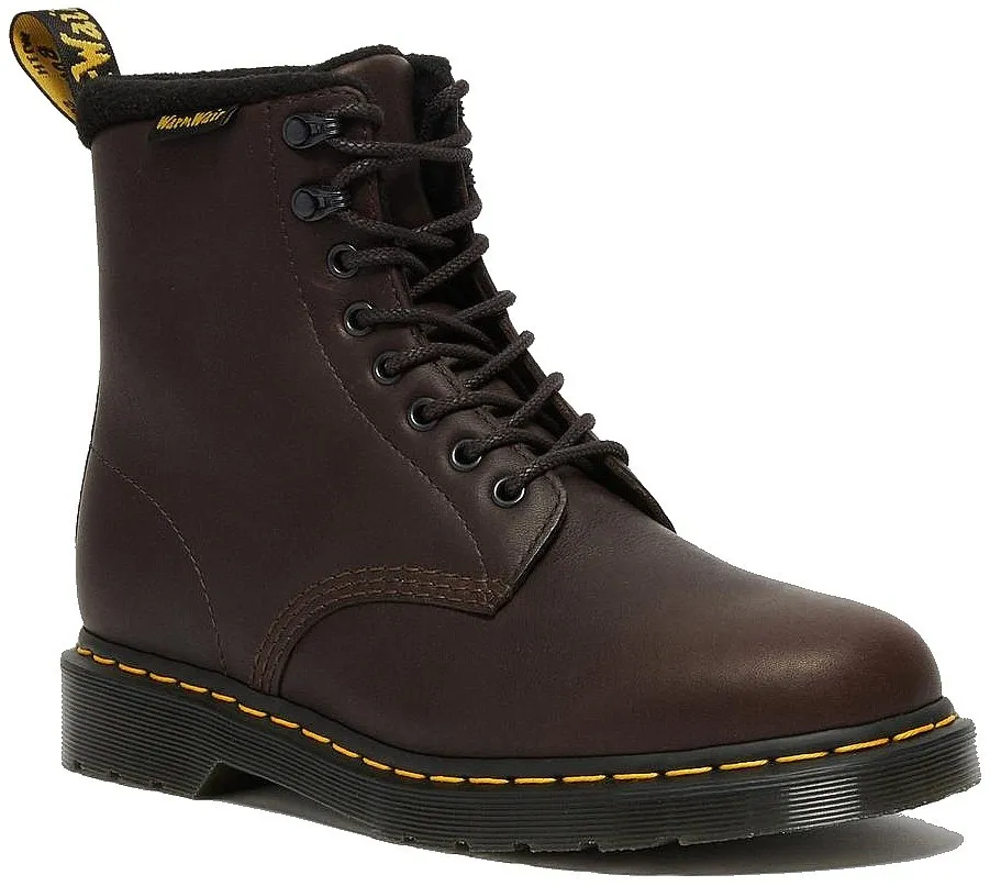 shoes Dr. Martens 1460 Pascal - Dark Brown Valor WP