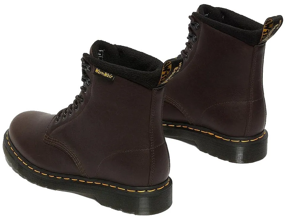 shoes Dr. Martens 1460 Pascal - Dark Brown Valor WP