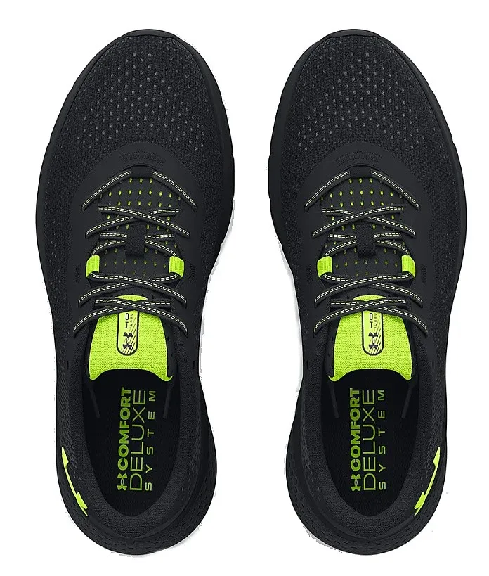 shoes Under Armour Hovr Turbulence 2 - Black/Lime - men´s