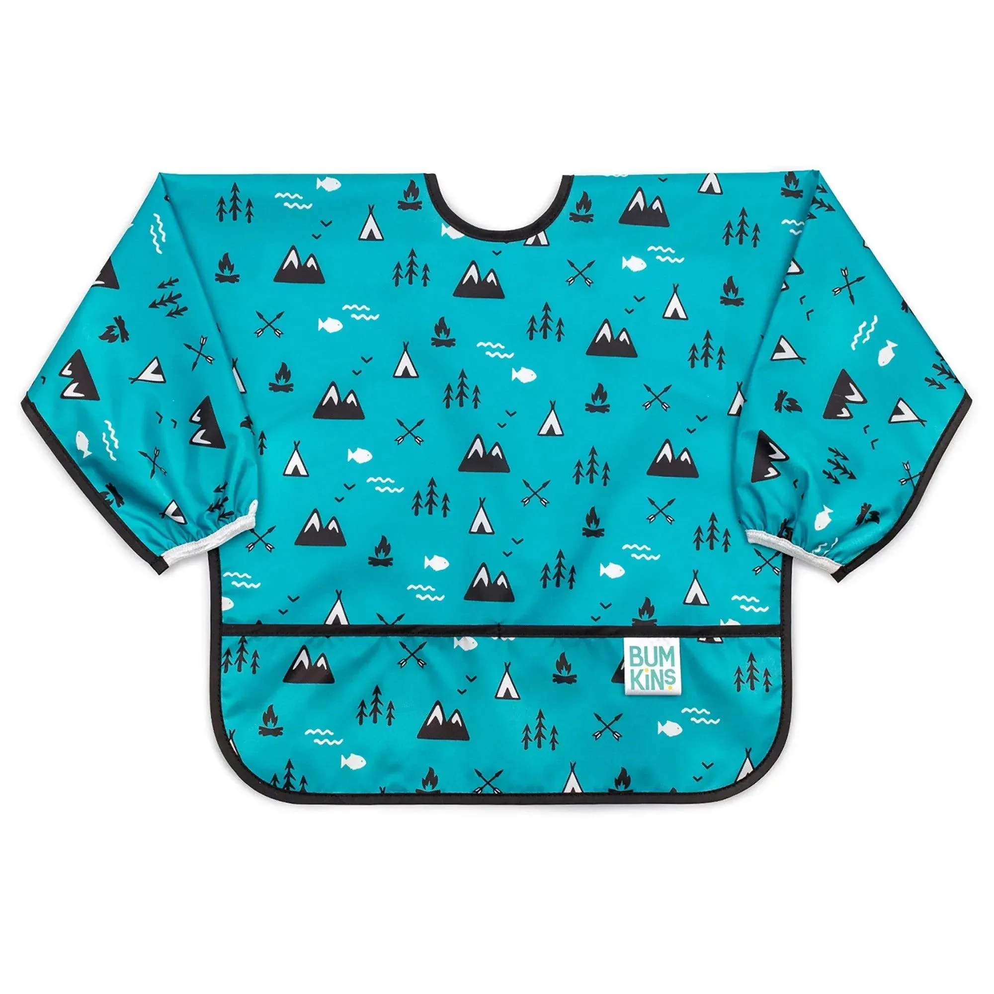 Sleeved Bib: Outdoors