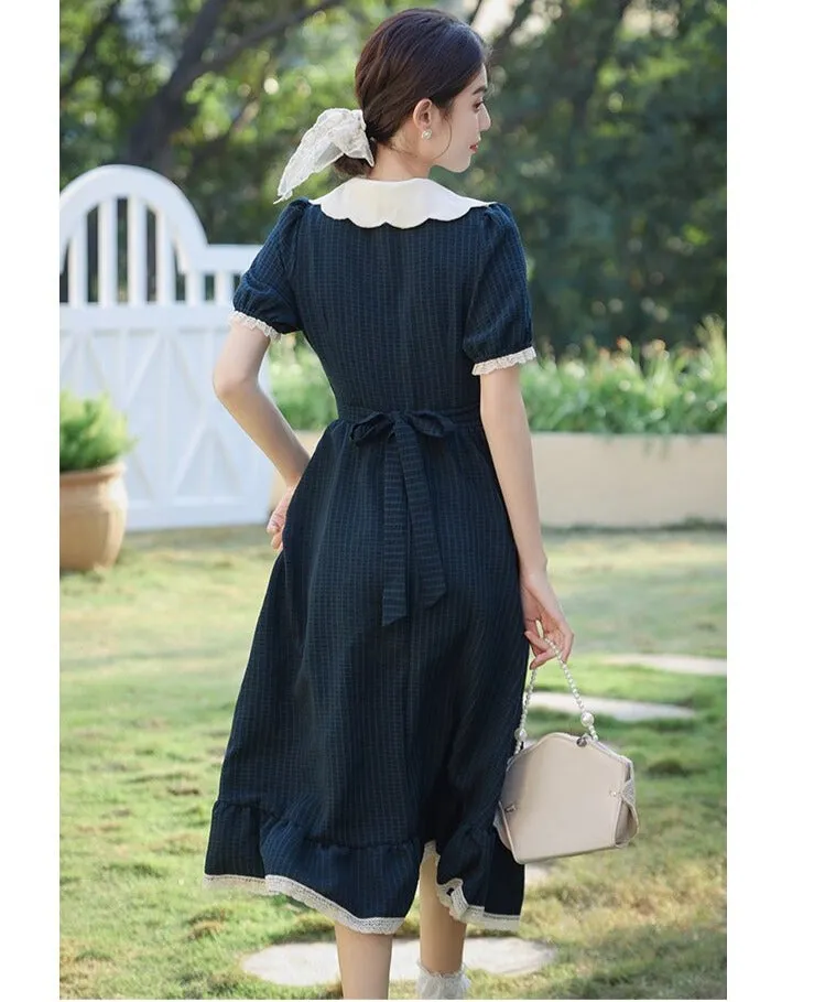 Summer Meadows Vintage Academia Aesthetic Dress