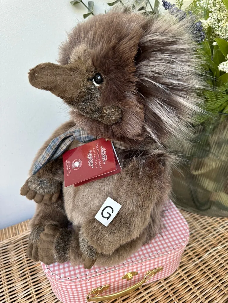 Sydney 37cm Bearhouse Bears Collection Plush Echidna Spiny Anteater