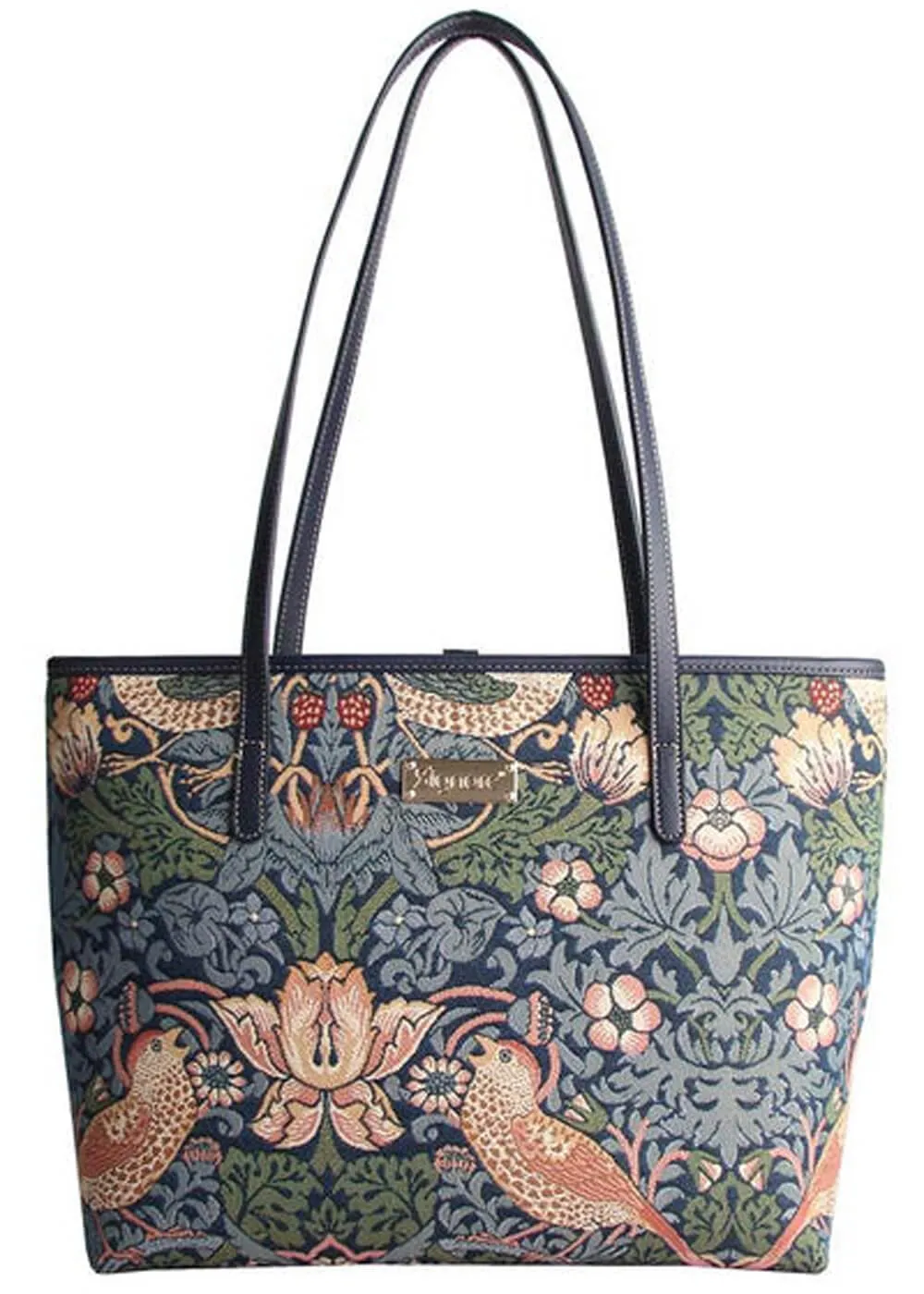 Tapestry Bags Morris Strawberry Thief Shoulderbag Blue