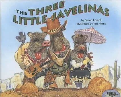 Three Little Javelinas Hardcover Book