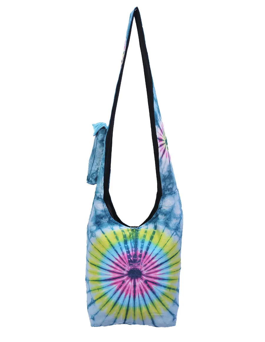 Tie Dye Cotton Hobo Bag