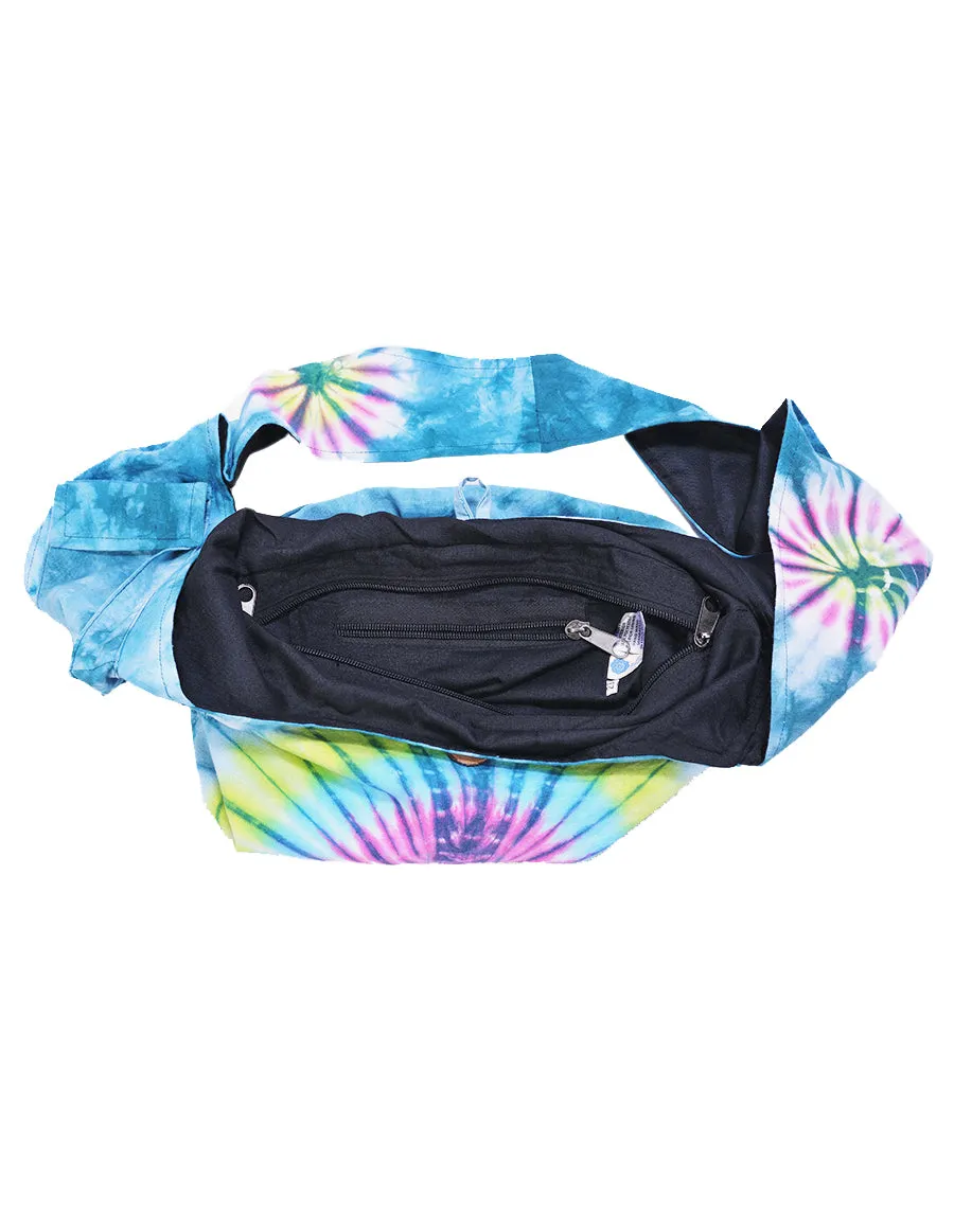 Tie Dye Cotton Hobo Bag