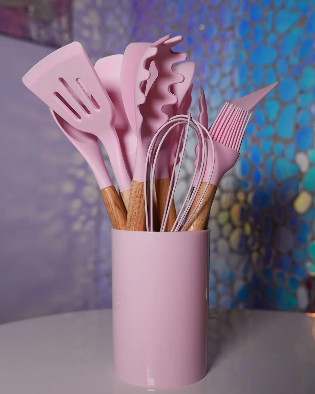 Trixie Pink Kitchen Utensils