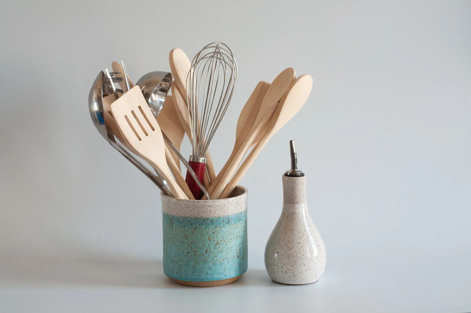 Utensil Holder in Yellow