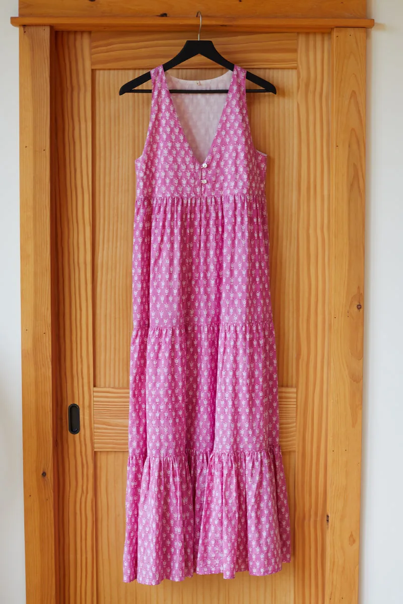 Valentine Dress - Vintage Pink