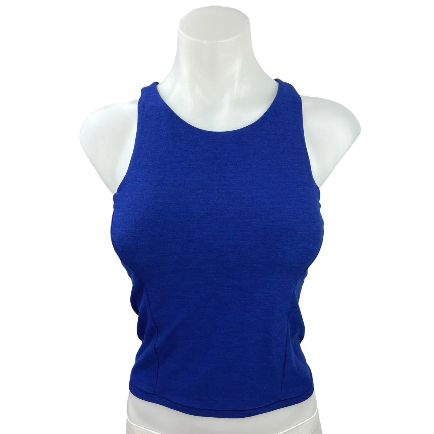 Victoria’s Secret Active Blue Racerback Workout Yoga Athletic Tank Top Size S