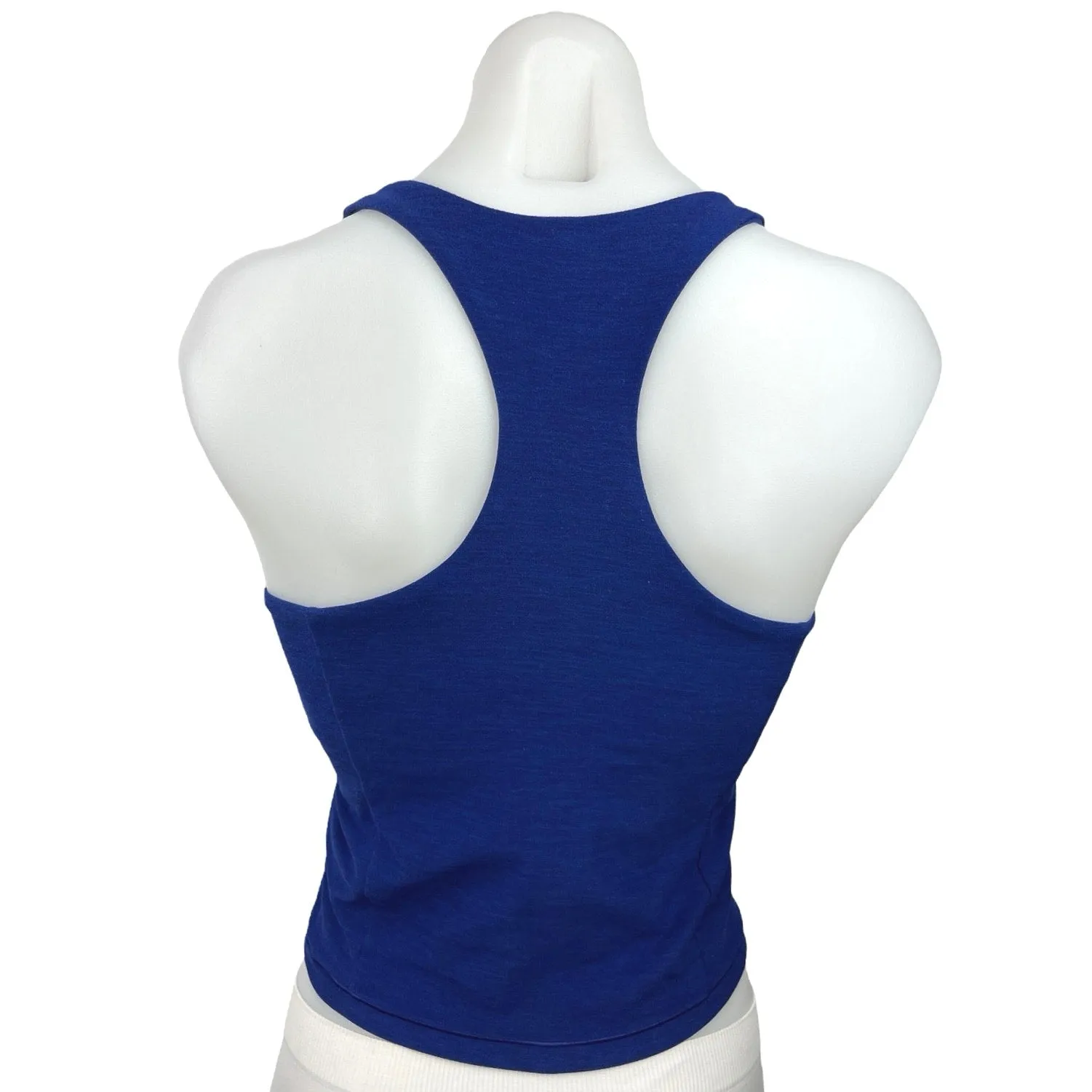 Victoria’s Secret Active Blue Racerback Workout Yoga Athletic Tank Top Size S