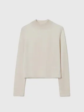 Viscose Shimmery Turtleneck Sweater