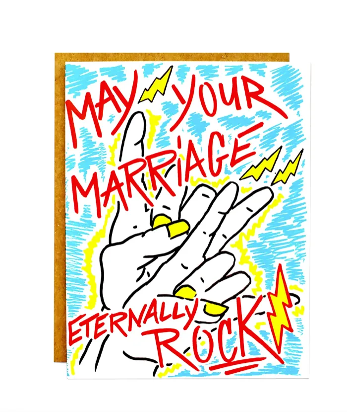 Wedding Rock Card